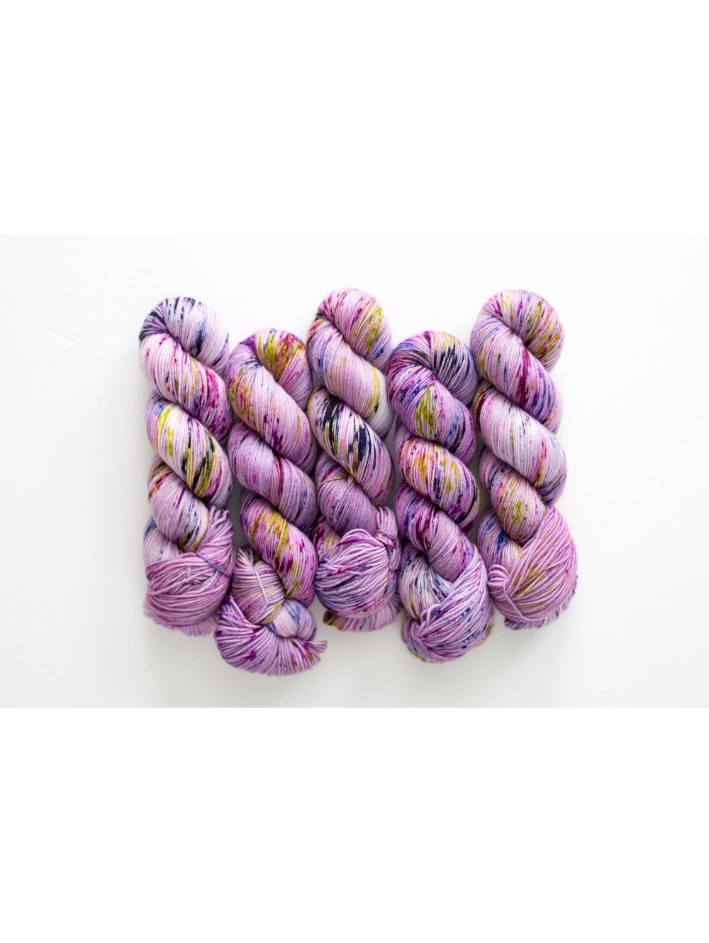 Painted Petals Hand Dyed SW Merino Nylon Yarn Indie Dyed